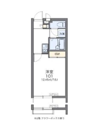 なーぐすくＧＵＷＡの物件間取画像